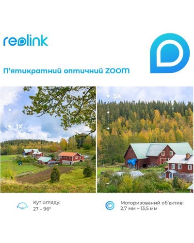 Камера відеоспостереження Reolink RLC-523WA