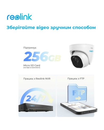 Камера відеоспостереження Reolink RLC-820A