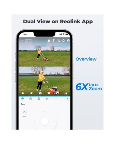 Камера відеоспостереження Reolink TrackMix Wi-Fi