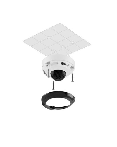 Камера відеоспостереження Ajax DomeCam Mini (5/4.0) black