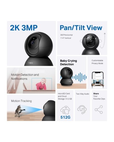 Камера відеоспостереження TP-Link TAPO-C211