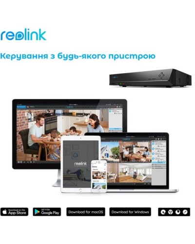 Реєстратор для відеоспостереження Reolink RLN8-410