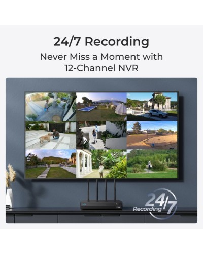 Реєстратор для відеоспостереження Reolink NVS12W