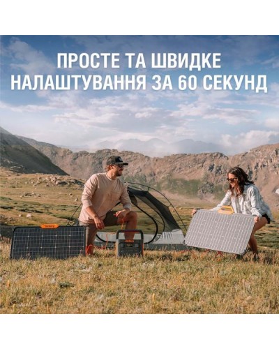 Портативна сонячна панель Jackery SOLARSAGA 80W (SolarSaga-80)