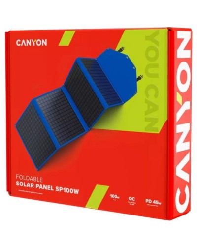 Портативна сонячна панель Canyon CND-SP100W