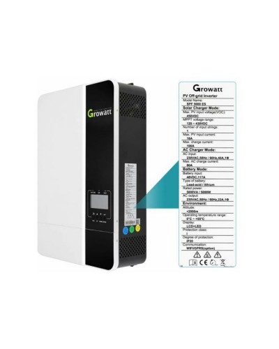 Сонячний інвертор Growatt SPF5000ES 5000W (SPF5000ES)