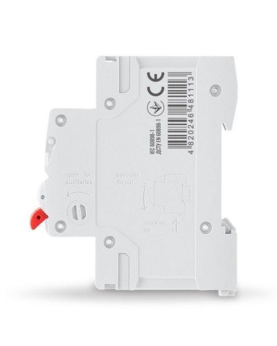 Автоматичний вимикач Videx RS4 RESIST 1п 16А С 4,5кА (VF-RS4-AV1C16)