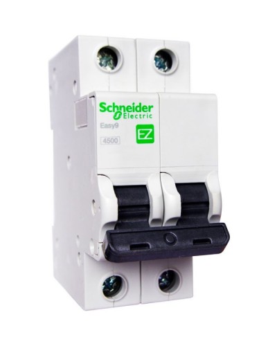 Автоматичний вимикач Schneider Electric Easy9 2P 10A B (EZ9F14210)
