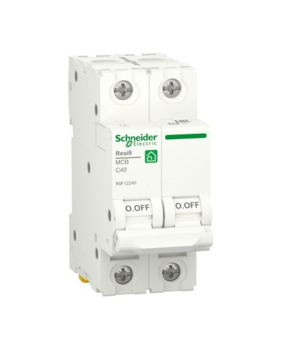 Автоматичний вимикач Schneider Electric RESI9 6kA 2P 40A C (R9F12240)