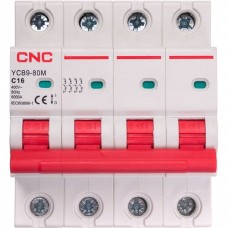 Автоматичний вимикач CNC YCB9-80M 4P C16 6ka (NV821594)