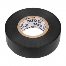 Ізоляційна стрічка Yato YT-8165 19мм х 20м чорна (YT-8165)