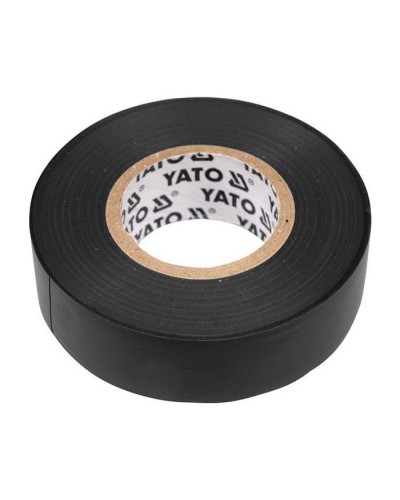 Ізоляційна стрічка Yato YT-8165 19мм х 20м чорна (YT-8165)