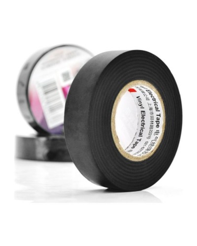 Ізоляційна стрічка 3M 0.13мм x 18мм x 10м Black, от -10°С до +80°С (3M/0,13/18/10-BK)