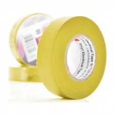 Ізоляційна стрічка 3M 0.15мм x 18мм x 20м Yellow, от -10°С до +80°С (0,15мм*18мм*20м_Y)