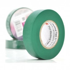 Ізоляційна стрічка 3M 0.15мм x 18мм x 20м Green, от -10°С до +80°С (0,15мм*18мм*20м_G)
