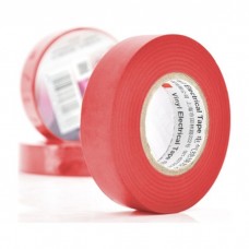 Ізоляційна стрічка 3M 0.15мм x 18мм x 20м Red, от -10°С до +80°С (0,15мм*18мм*20м_R)