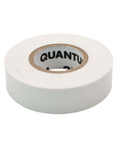 Ізоляційна стрічка Quantum white shinny 18мм/20м (QM-EIT130WS-18/20)