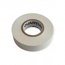 Ізоляційна стрічка Quantum white shinny 18мм/30м (QM-EIT130WS-18/30)