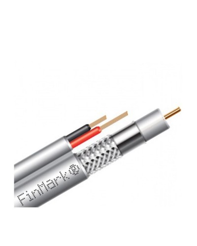 Кабель комбінований FinMark RG-59, CCS, + 2x0.75 power(CU), white, 305м (F5967BVwhite-2x0.75power 305m)