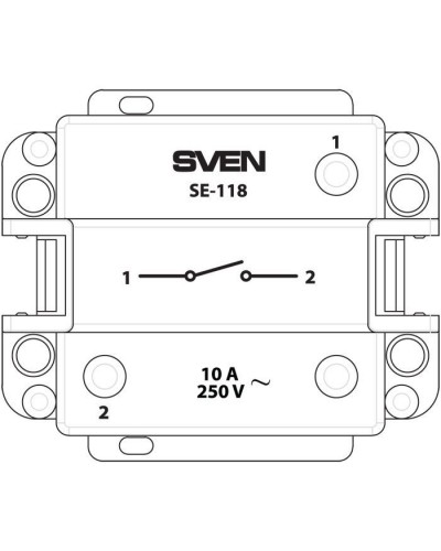Кнопка дзвінка Sven SE-118 ivory (7100084)