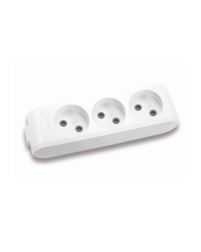 Колодка для подовжувача Panasonic X-tendia 3 гнізда grey (WLTB02302GR-UA)