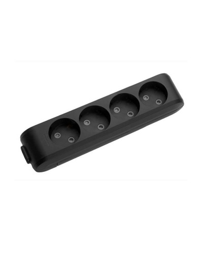 Колодка для подовжувача Panasonic X-tendia 4 гнізда black (WLTB02402BL-UA)