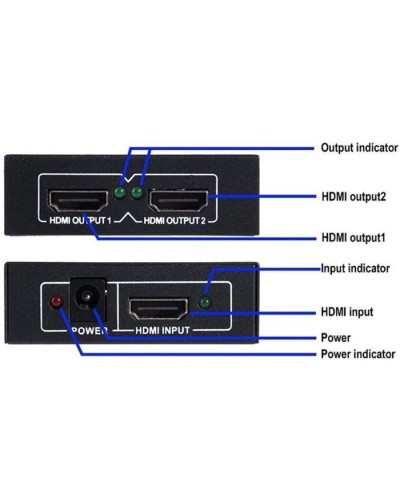 Розгалужувач Dynamode HDMI Splitter 1x2