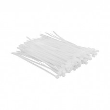 Стяжка Top Tools біла, 2.5x100 мм, пластик, 100 шт. (44E950)