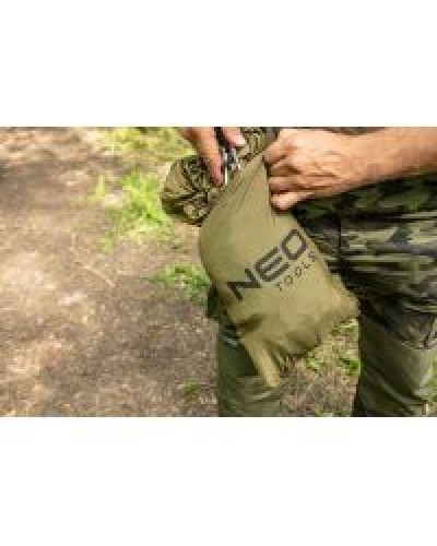 Гамак Neo Tools із москітною сіткою 330х140 см Зелений (63-123)