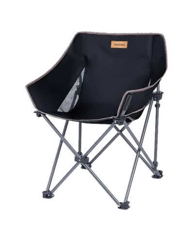 Крісло складане Naturehike NH20JJ022 600D Oxford Cotton Steel Black (6927595766392)