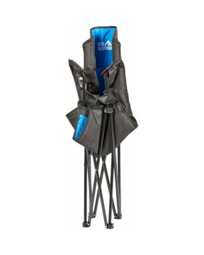 Крісло складане Skif Outdoor Soft Base Black/Blue (ZF-F001BBL)