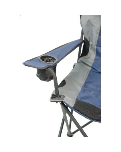 Крісло складане NeRest NR-34 Турист Grey/Blue (4820211100506_1)