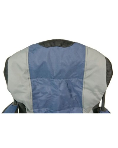 Крісло складане NeRest NR-34 Турист Grey/Blue (4820211100506_1)