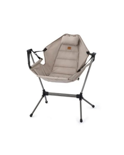 Крісло складане Naturehike -качалка NH21JJ004 бежеве (6927595782958)
