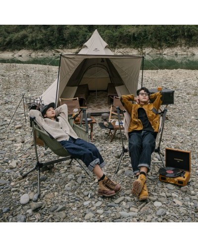 Крісло складане Naturehike -качалка NH21JJ004 темно-зелене (6927595782941)