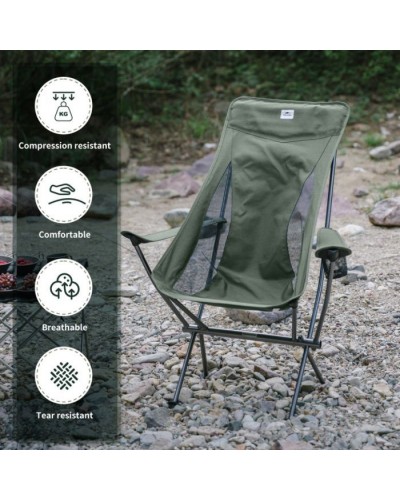 Крісло складане Naturehike CNK2300JU0003, зелене (6976023929472)