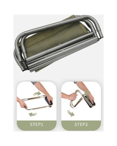 Стілець складаний Naturehike Easy Wild NH17Z012-L, зелений (6927595721384)