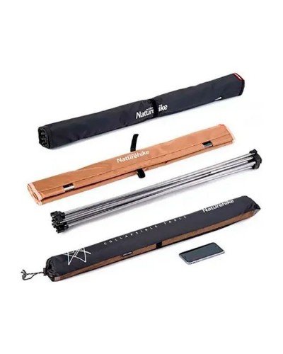 Туристичний стіл Naturehike NH20JJ020 L Aluminium Black (6927595763421)