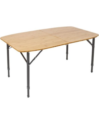 Туристичний стіл Bo-Camp Islington Овальний 120 x 70 cm Коричневий (1404652)