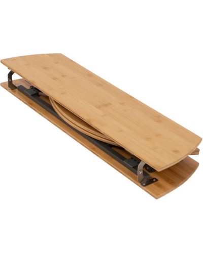 Туристичний стіл Bo-Camp Poundbury Круглий 90 x 90 cm Коричневий (1404656)
