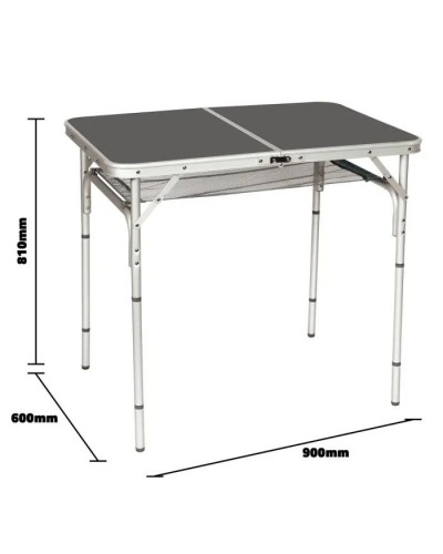 Туристичний стіл Bo-Camp Case Model 90 x 60 см Сірий (1404393) (DAS301469)