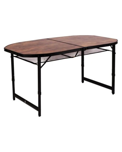 Туристичний стіл Bo-Camp Woodbine 150 x 80 см Коричневий (1404230) (DAS301532)