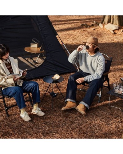 Туристичний стіл Naturehike CNH22JU035 алюміній Розмір L чорний (6927595712443)