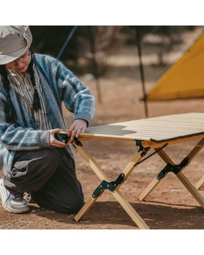 Туристичний стіл Naturehike CNK2300JU010 розмір M алюміній бежевий (6976023926945)