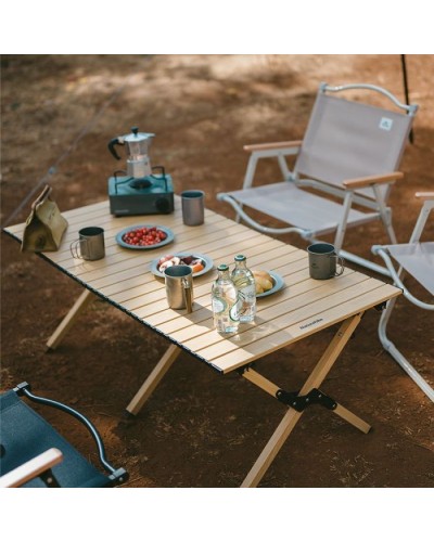 Туристичний стіл Naturehike CNK2300JU010 розмір S алюміній бежевий (6976023926938)