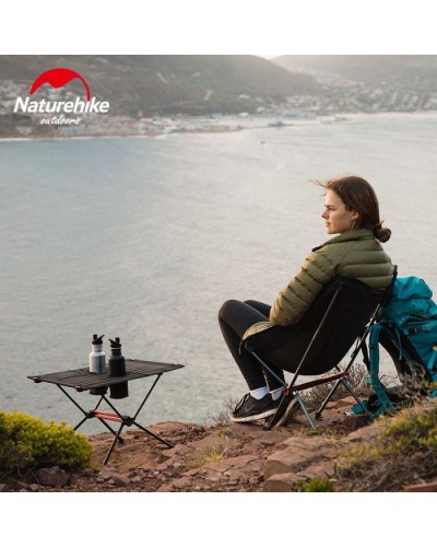 Туристичний стіл Naturehike полегшений NH19Z027-Z сітка/ карбон чорний (6976023920400)