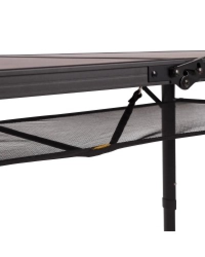 Туристичний стіл Bo-Camp Melrose Oval 120x80 cm Black/Wood look (1404220)