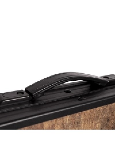 Туристичний стіл Bo-Camp Melrose Oval 120x80 cm Black/Wood look (1404220)