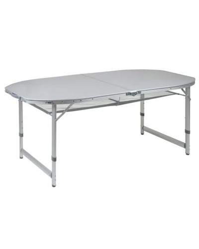 Туристичний стіл Bo-Camp Premium Oval 150x80 cm Grey (1404405)