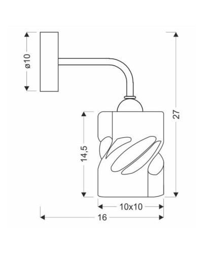 Бра Candellux 21-00125 Felis (21-00125)